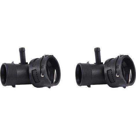Deux raccords de durite de liquide de refroidissement automobile neufs pour adaptateurs de durite de radiateur Audi Q7 7L TDI