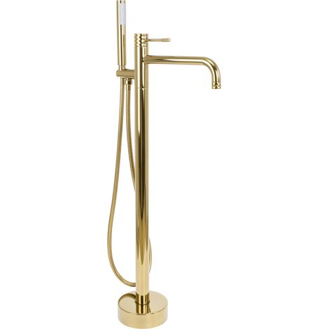 Rea Free-standing Faucet Lungo Diamond Gold (1/5)