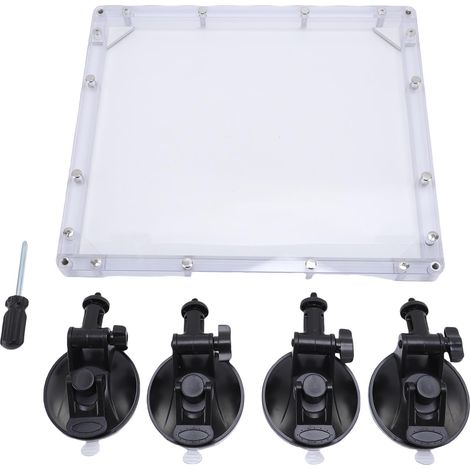 Monture satellite ventouse toit 2 en 1 - Monture intégrée voiture avec couverture protectrice transparente pour Mini (1/5)