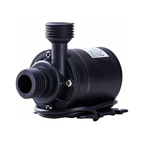 Pompe Submersible 12 V CC 800 L/H 5 M Hauteur Manométrie - Pour Fontaine Bassin Aquarium Système Solaire - 1 Pièce (1/5)