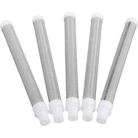Éléments De Filtre À Pistolet À Pulvériser Airless 5Pcs 60 Mesh pour Wagner Airless Paint Spray Gun (1/4)
