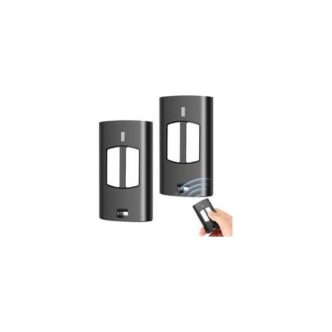 433,92MHz Télécommande pour portail,2 pièces Telecommande Universelle Porte de Garage,télécommande Compatible avec to.GO 2WV 4WV,IO.2WV,LO.T2WMR,T2 WV,T4 WV,CUPIDO-2,CUPIDO-4,4 canaux