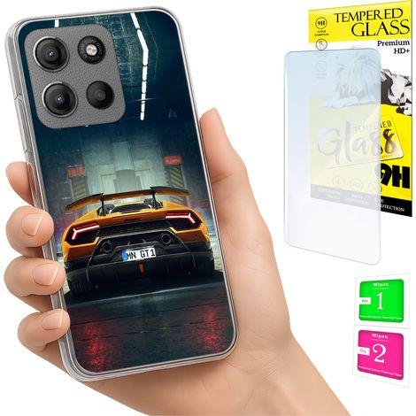 Funda para Motorola Moto G15 / G15 Power, carcasa trasera + cristal (1/5)