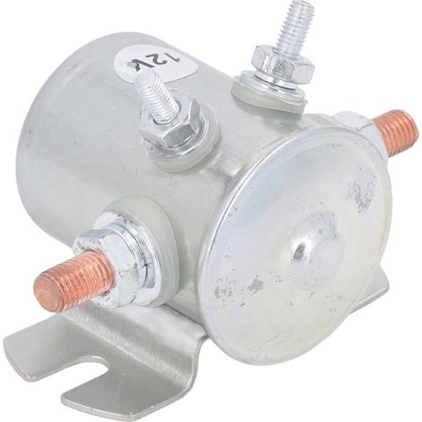 Relais solénoïde 200A 4,8W 67‑703 pour démarreur de voiture 12V DC, contacteur continu (1/5)