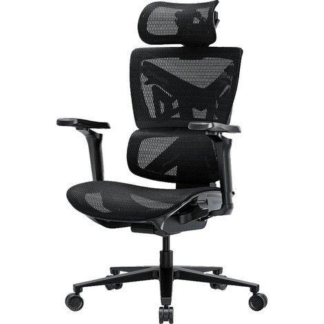 Chaise gaming Anda Seat X-AIR PRO XL en maille noire (1/3)