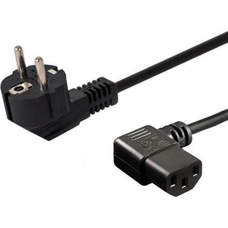 Savio CL-116 - Cavo di alimentazione (1,8 m, IEC C13), nero