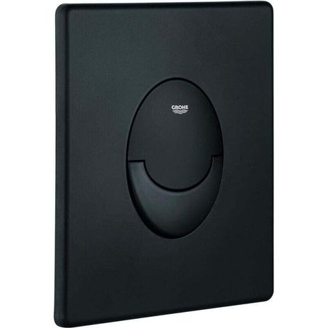 Peut être utilisé sur GROHE Start - plaque de recouvrement (économie d'eau, fonctionnement à 2 volumes et démarrage et arrêt, surface durable)/38505FK0 noir (1/3)