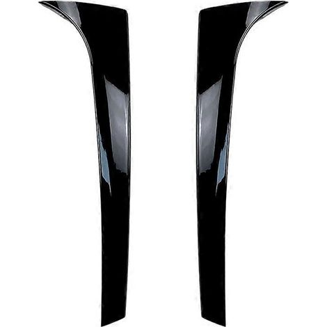 Alerón de techo tipo wing para Skoda Karoq, color negro brillante, alerón lateral trasero para ventana, pegatinas divisorias de techo (（）