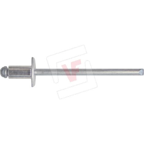 Friulsider RIVETTO A STRAPPO IN ALLUMINIO  100pz. mm. 4,8x10 Friulsider 10 CF