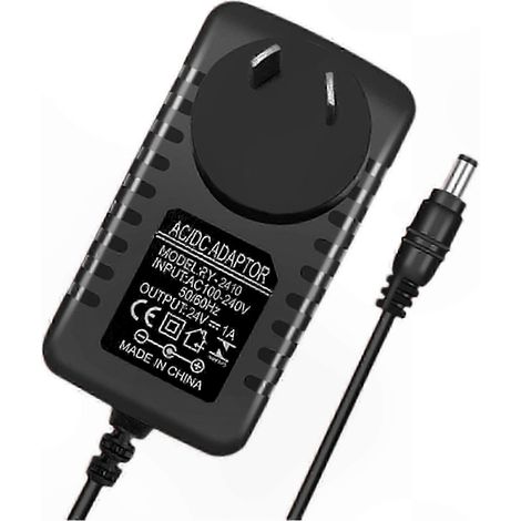 Chargeur de batterie 24 cellules et adaptateur secteur compatibles avec les voitures électriques pour enfants, les voitures télécommandées et les vélos électriques sûrs et fiables. (1/5)