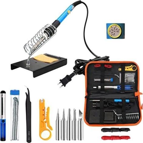 Fer à souder Kit complet Irons soudure électronique Outil 60W Température réglable module 389 (1/4)