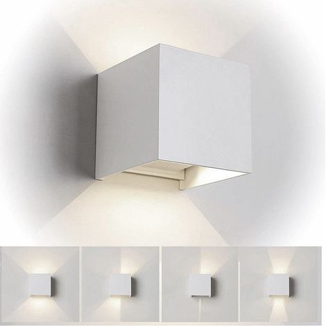 Applique lampada da parete muro per esterni e interni illuminazione a led da 22w Bianco a luce naturale 4000K (1/3)