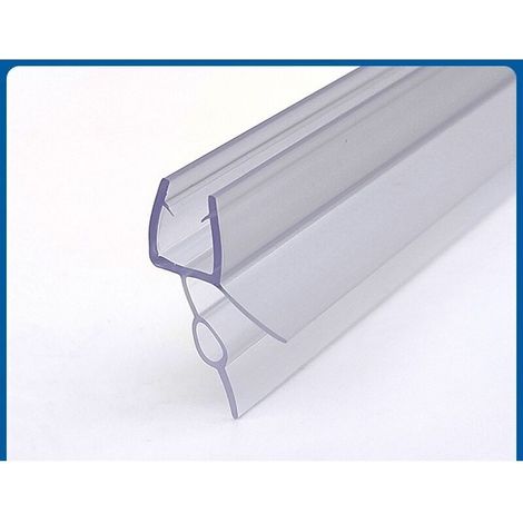 Joint d’étanchéité pour porte de douche en verre 8 mm – 70 cm – droit ou courbe – compatible cabine pliable et barrière