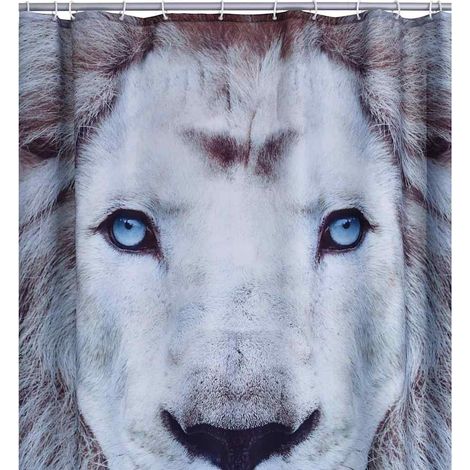 Rideau de douche Lion 180x200 cm RIDDER (1/2)