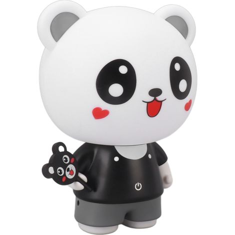 Lampe de table enfant dessin animé, veilleuse LED USB blanche, idéale pour étudier et lire. (1/5)