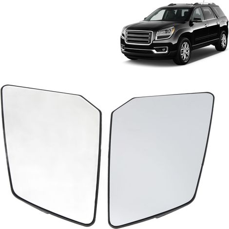 Rétroviseurs chauffants, vendus par paire, compatibles avec GMC Acadia 2007-2016 (OE : 25990004). (1/5)
