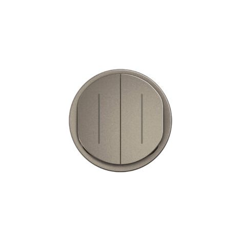 Enjoliveur pour double interrupteur ou va-et-vient témoin - Céliane - CT3027 - Legrand