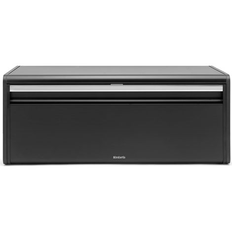 Brabantia 236860 Brotkasten schwarz aus Stahl