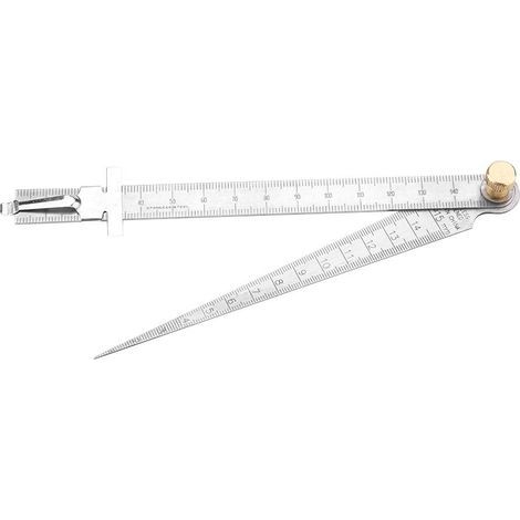 Jauge conique trou – 1-15mm – acier inoxydable – palpeur à coin – haute précision – outil mesure (1/5)
