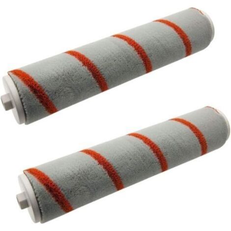 Paquet de 2 brosses de rechange pour aspirateur à main Xiaomi Mijia Dreame V9, Kit de pièces de rechange HEPA, brosse à rouleau souple (1/5)