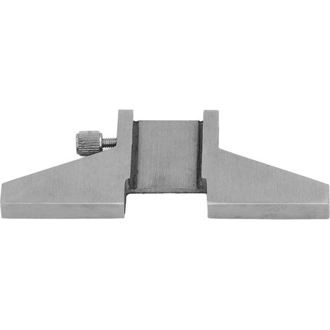 Base de profondeur à coulisse, bouton à vis en acier inoxydable, rectification de haute précision, base de profondeur trempée, accessoire de mesure (1/5)