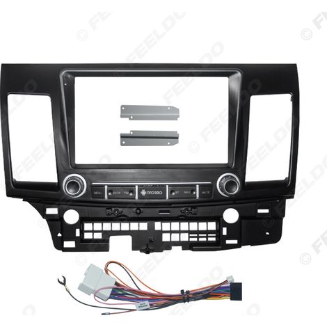 Compatible with the Mitsubishi Lancer EX Android navigation panel modification frame, large screen speaker panel and 9-inch power cable. (1/5)