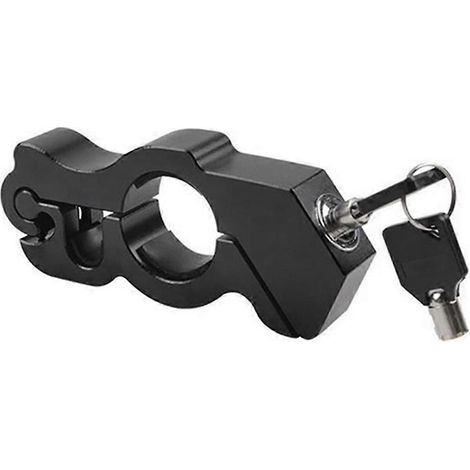 Antivol de guidon pour moto, poignée de frein solide, verrouillage de sécurité robuste pour quads, motos tout-terrain et motos de route (1/5)
