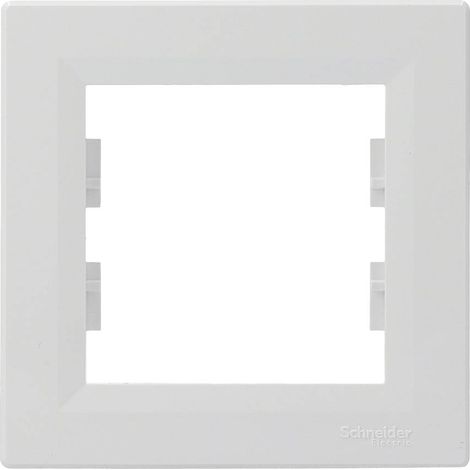 Cadre Schneider Electric Asfora blanc (RAL 9003) EPH5800121D 1 pc – 1 compartiment – Montage horizontal/vertical – ABS – IP20 – Sirocco (1/5)
