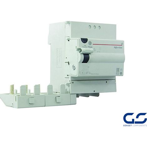 Bloque Diferencial 4P 63A 30mA Clase AC General Electric 607734 EAN 5413656077343