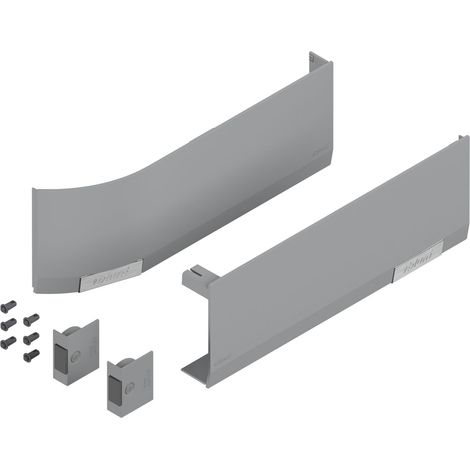 BLUM AVENTOS HF/HS/HL TOP Abdeckkappen-Set für SERVO-DRIVE, Kunststoff hellgrau (1/5)