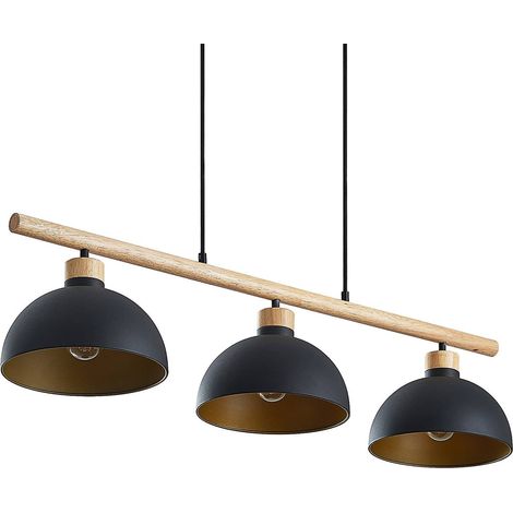 Suspension à intensité variable 'Tirzana' en métal pour salon & salle à manger