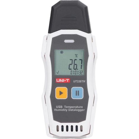Temperaturmessgerät, Feuchtigkeitsmesser, Datenlogger, Sensor, IP65 wasserdicht für die Aufbewahrung zu Hause