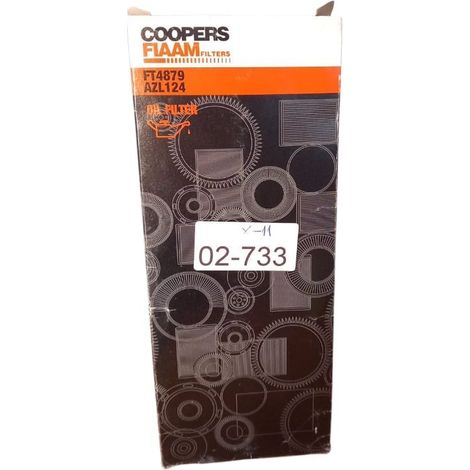 Filtro olio motore marca coopers fiaam codice filtro ft4879 azl124