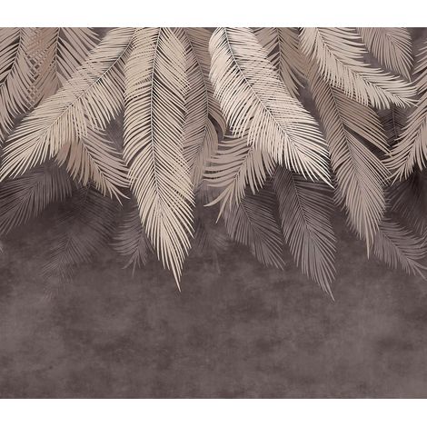 Papier peint panoramique - Feuilles - 130 cm x 113 cm (1/2)