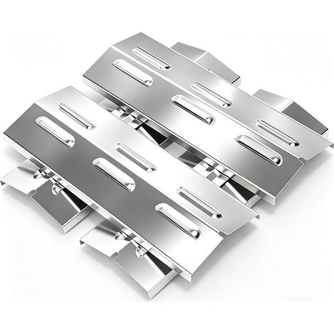 33,5 x 12 cm Brennerabdeckung als Ersatzteil für Enders San Diego 3, Enders San Diego Evo, Kochplatte für Mr. Gardener Vancouver 3, Flammenverteiler aus Edelstahl (1/5)