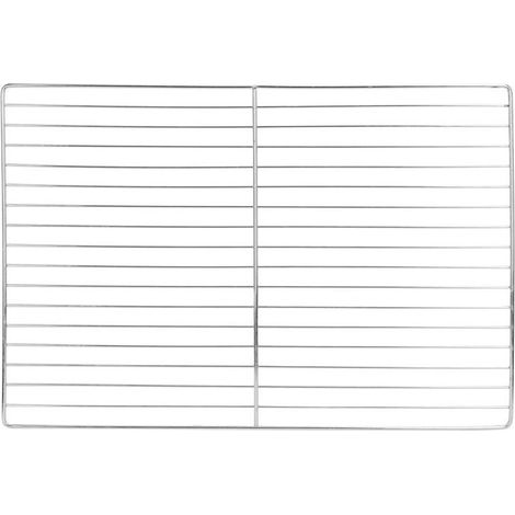 Grille de barbecue antiadhésive en acier inoxydable pour grand four à barbecue (30 x 45 cm) (1/5)