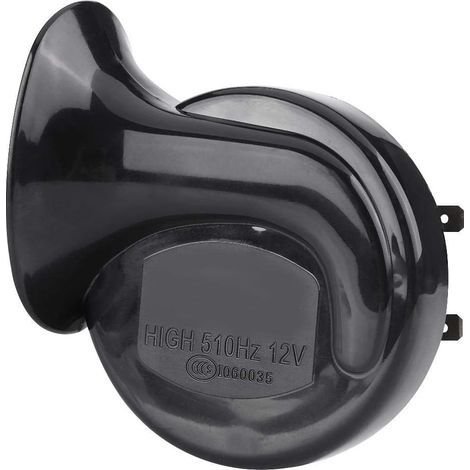 Snail Air Horn, 12V Loud Speaker Snail Air Horn Siren Universal Waterproof 110dB 510HZ Loud Shaped Electric Air Horn for Motorcycle Truck Car (1/5)