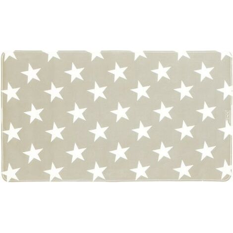 Tapis de baignoire Stella taupe 70 x 40 cm (1/5)