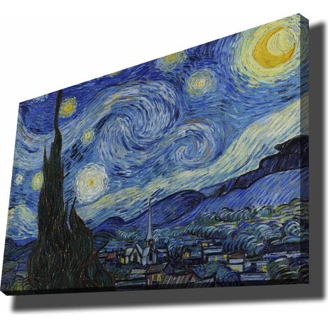 Decorazione artistica da parete con stampa su tela Painting Multicolore (1/3)