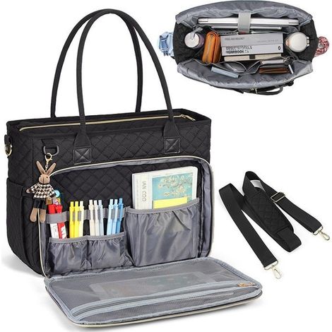 sac isotherme portable r portable idéale les enseignants et infirmières, sac bandoulière avec poche (1/5)