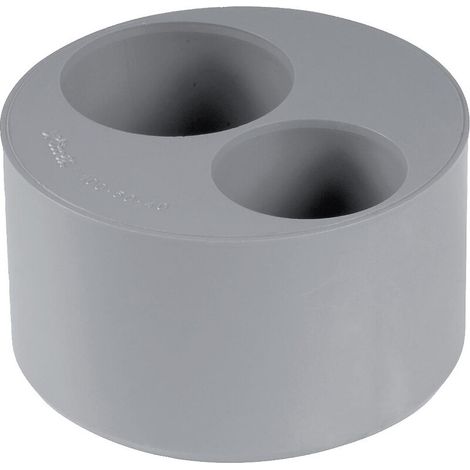 Nicoll – Raccord radiateur tampon de réduction double mâle-femelle 100x40x40 – Adaptation sur tube non-prémanchonné – Réduction de diamètre