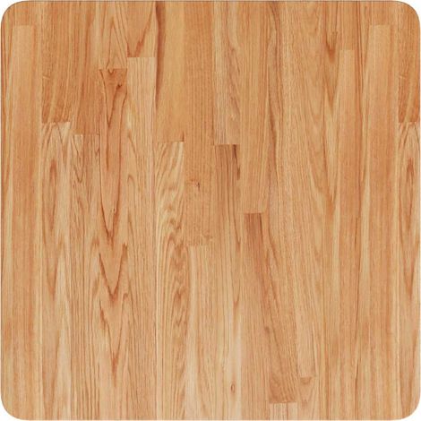 Maison Exclusive - Piano Tavolo Quadrato Marrone Chiaro 50x50x4cm Rovere Trattato (1/4)