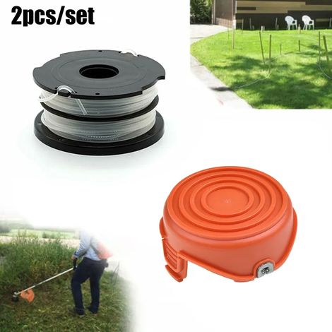 Pièces de rechange pour fil de coupe-bordures Black & Decker (enrouleur et débroussailleuse), accessoires pour outils de jardin