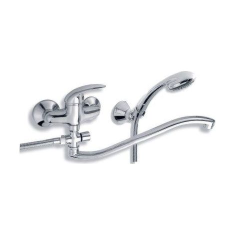 Novaservis Metalia 55 - Robinetterie de baignoire avec accessoires, chrome 55033,0 (1/2)