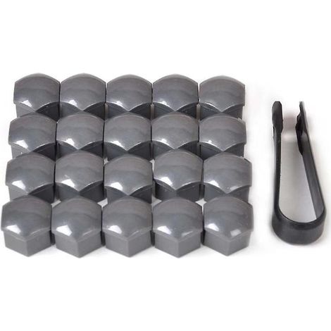 T98 Lot de 20 cache-écrous de roue pour Tesla Model 3/X/S - Protection anti-poussière et antirouille (1/5)