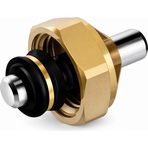 Perno de acero inoxidable con anillo de sellado O'RING para cabeza de válvula termostática FAR 9050  Montura