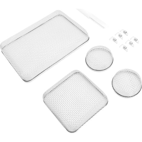 4 Pièces Grille de Ventilation Anti-Insectes Volants Inoxydable Résistant Rouille Durable Couvercle Chimney Exterieur Longue Durée (1/5)