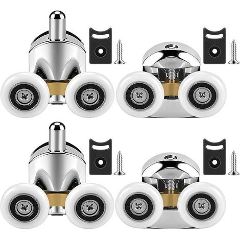 Set of Shower Door Rollers, Sliding Door Rollers (1/5)