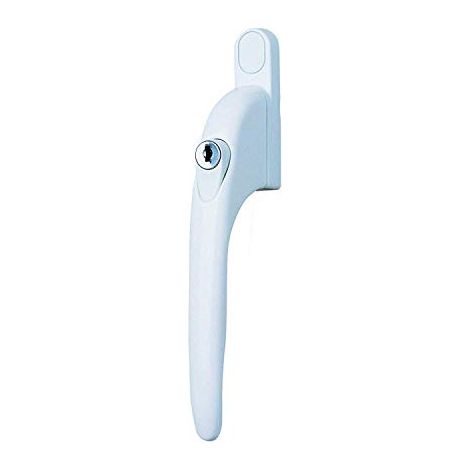 Yale Locks PYWHL40WH - Maniglia per porta in PVCu, finitura colore: Bianco (1/4)