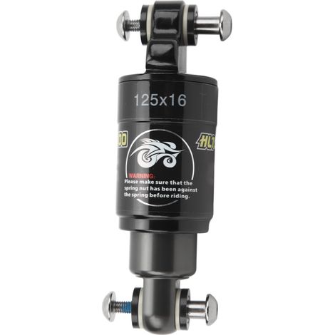Amortisseur VTT 125mm en alliage aluminium, ressort 850lbs pour suspension arrière vélo tout-terrain (1/5)